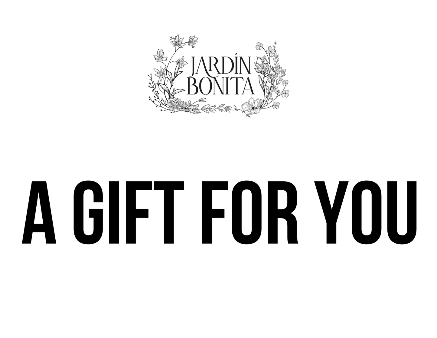 Jardín Bonita Gift Card