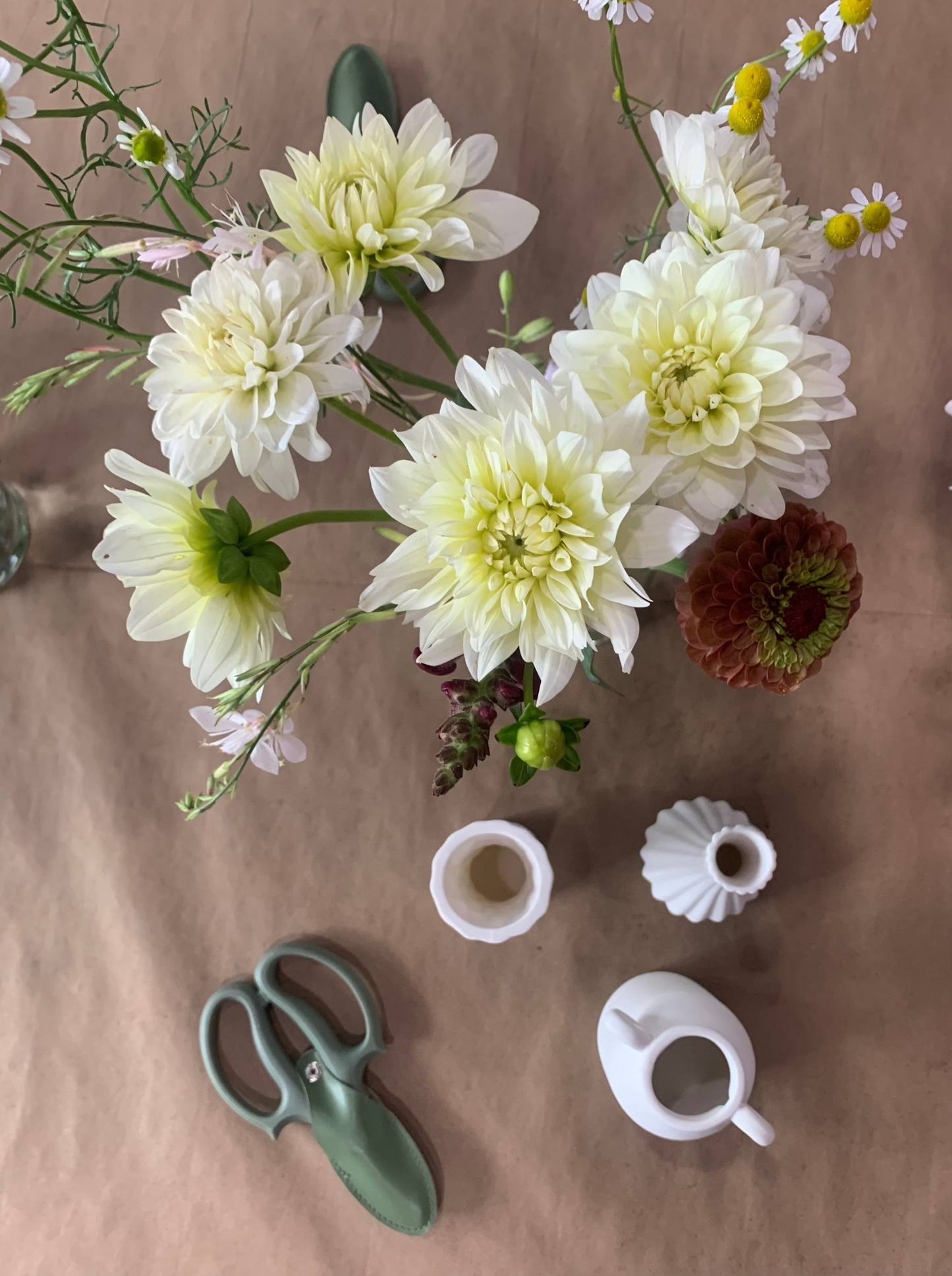 Floral Bud Vase Arrangement Workshop